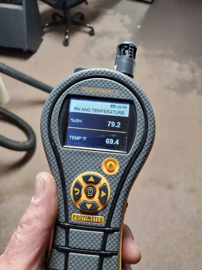 Moisture meter humidity assessment for Fire & Smoke Damage Restoration in Fredericksburg